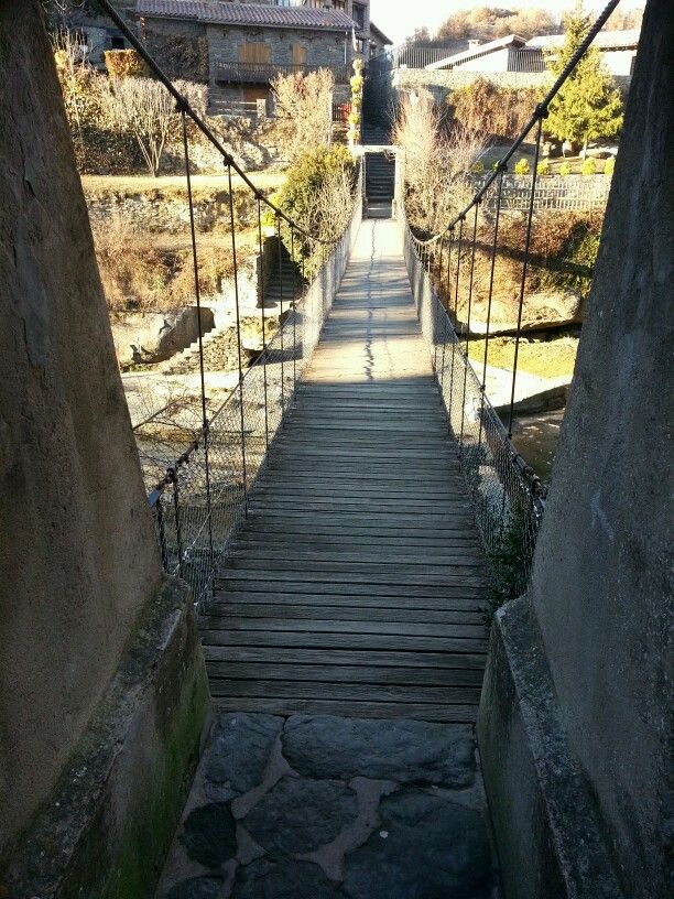 Puente colgante - Rupit